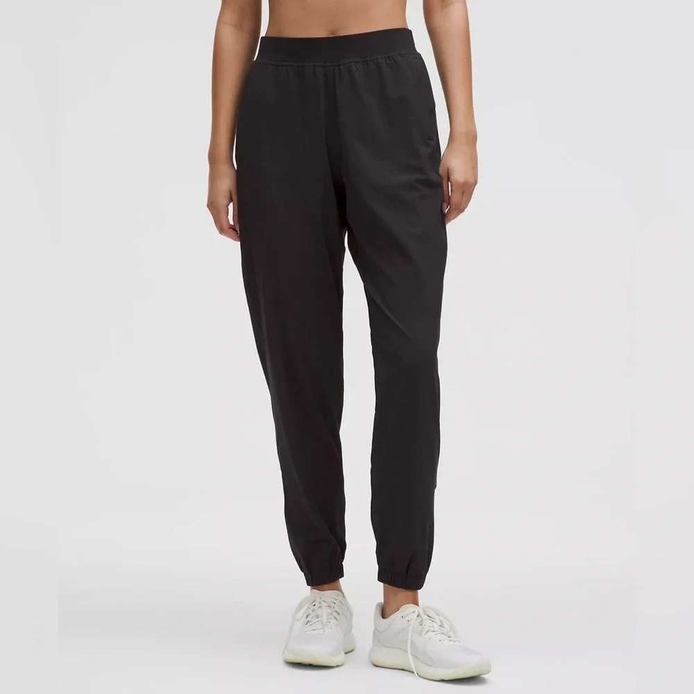 Lululemon Adapted State High-Rise Jogger Black Womens Sz 10 Running Pants